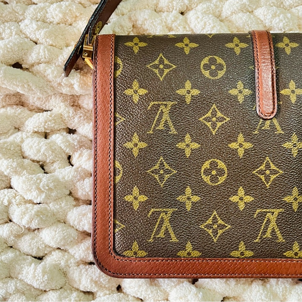 Rare LOUIS VUITTON Dauphine Sac Vendome Vintage Monogram Shoulder Bag - Picture 7 of 15